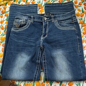 True Luck Jeans Stylish Blue Denim Jeans, Size 30X32, NWOT, MAKE AN OFFER!!!